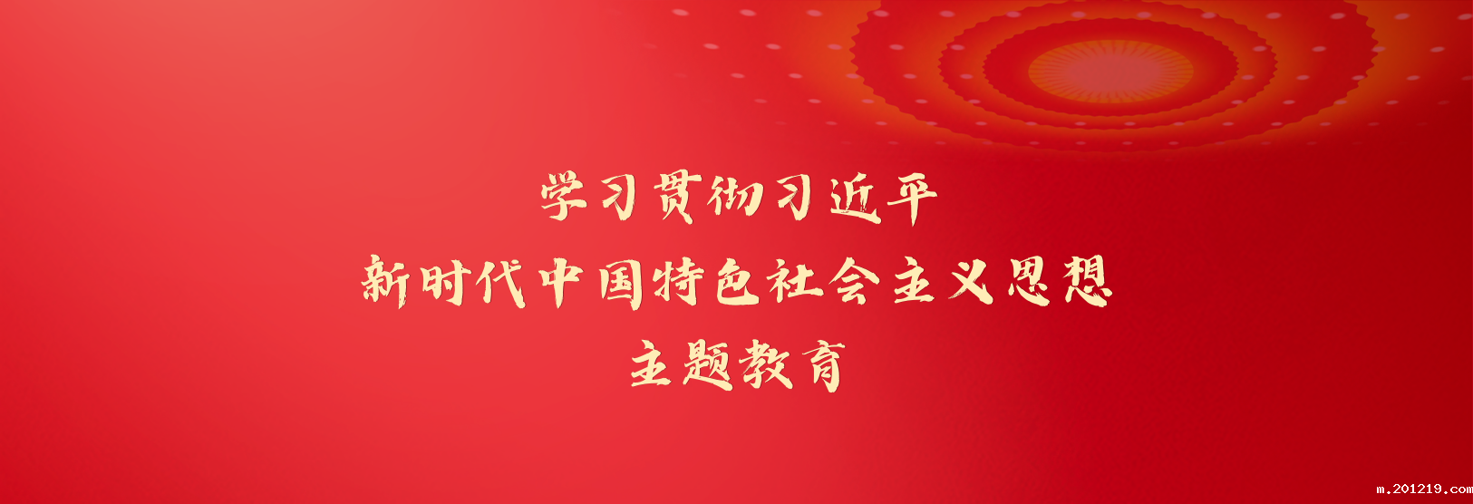 学习贯彻习近平新时代中国特色社会主义思想主题教育
