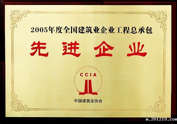 (2005年度)全国建筑业企业工程总承包先进企业